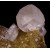 Calcite on Fluorite Moscona Mine M05377